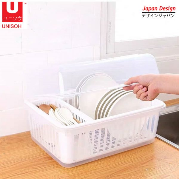 UNISOH, Medium Size Plastic Bowl Dish Rack