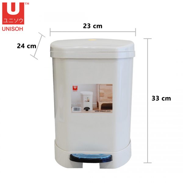 UNISOH 10 Liter Canister Trash