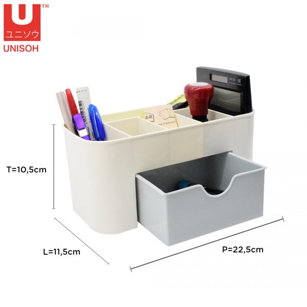 UNISOH Storage Box Kosmetik Aksesoris Remote Dll