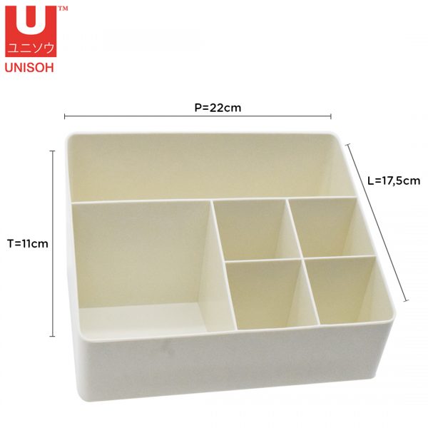 UNISOH Cosmetic Storage Box, Accessories, Remote Etc.