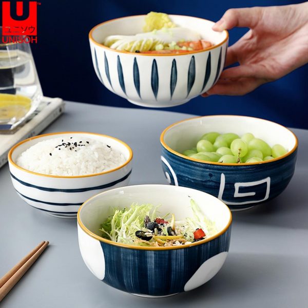UNISOH 31Pcs Ceramic Dinnerware Tableware Set Plate Bowl Set
